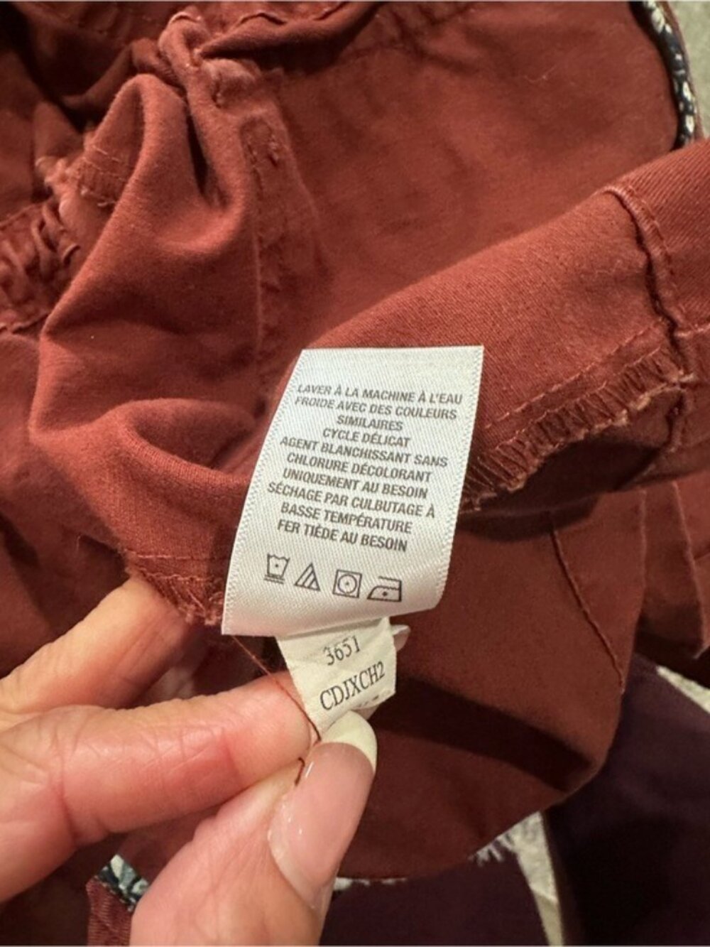 Aéropostale Brick Red Utility Field Jacket Medium Cotton Moto Military - Picture 10 of 11